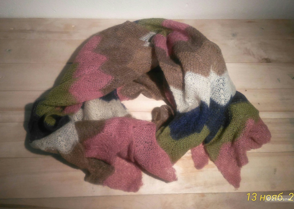 Комплект шапка и шарф, Di Daneli, one size