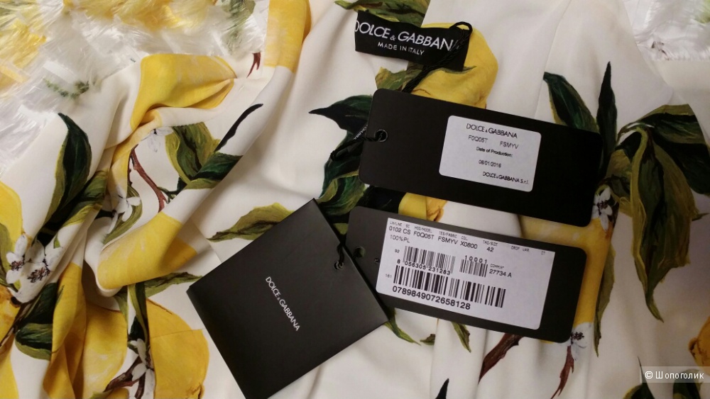 Лекгое пальто Dolce&Gabbana размер 42IT