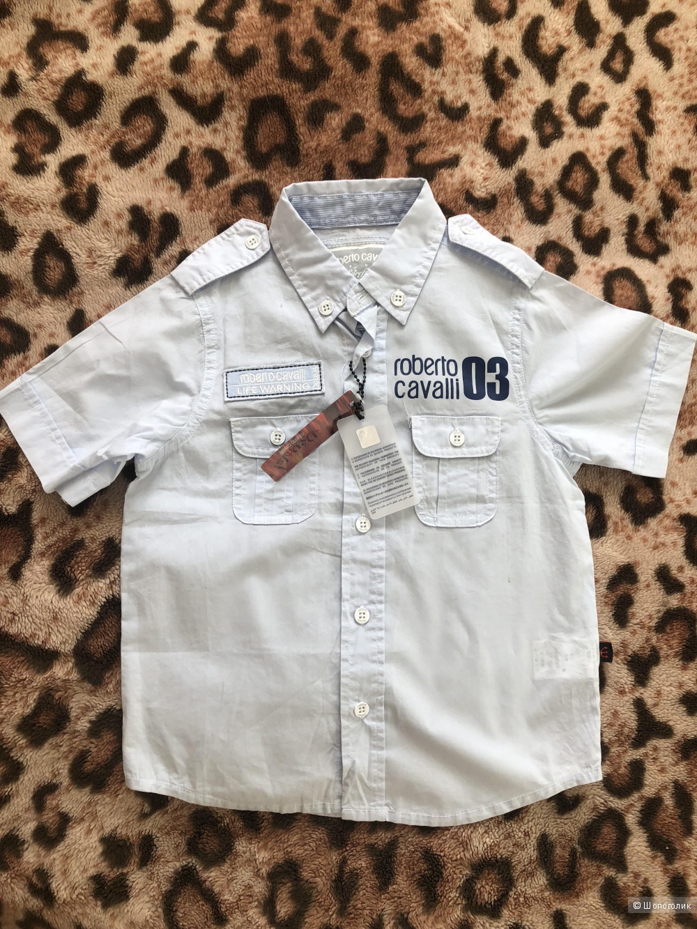 Рубашка Roberto Cavalli, размер 104 см