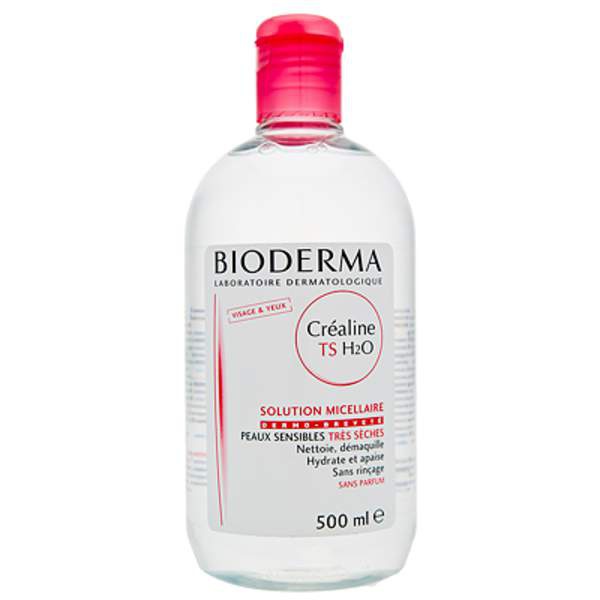 Мицеллярная вода Bioderma Crealine H2O, 500ml