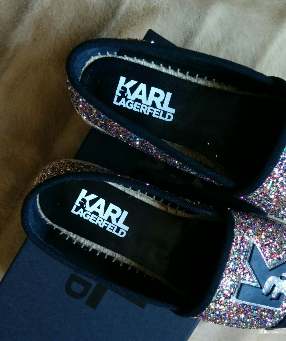 Эспадрильи Karl Lagerfeld,36 размер.