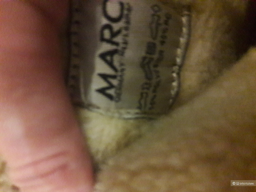 Кожаные ботинки на меху Marc 41 размера