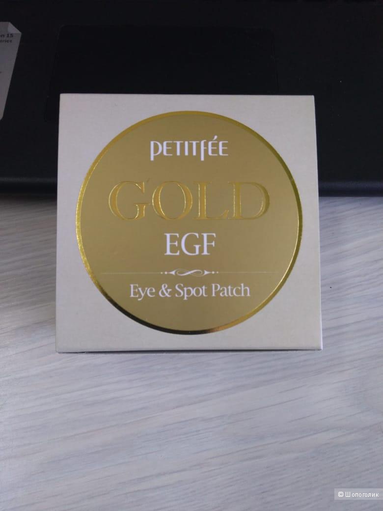 Патчи для кожи вокруг глаз гидрогелевые с золотом и egf Petitfee Gold & Egf Eye & Spot Patch