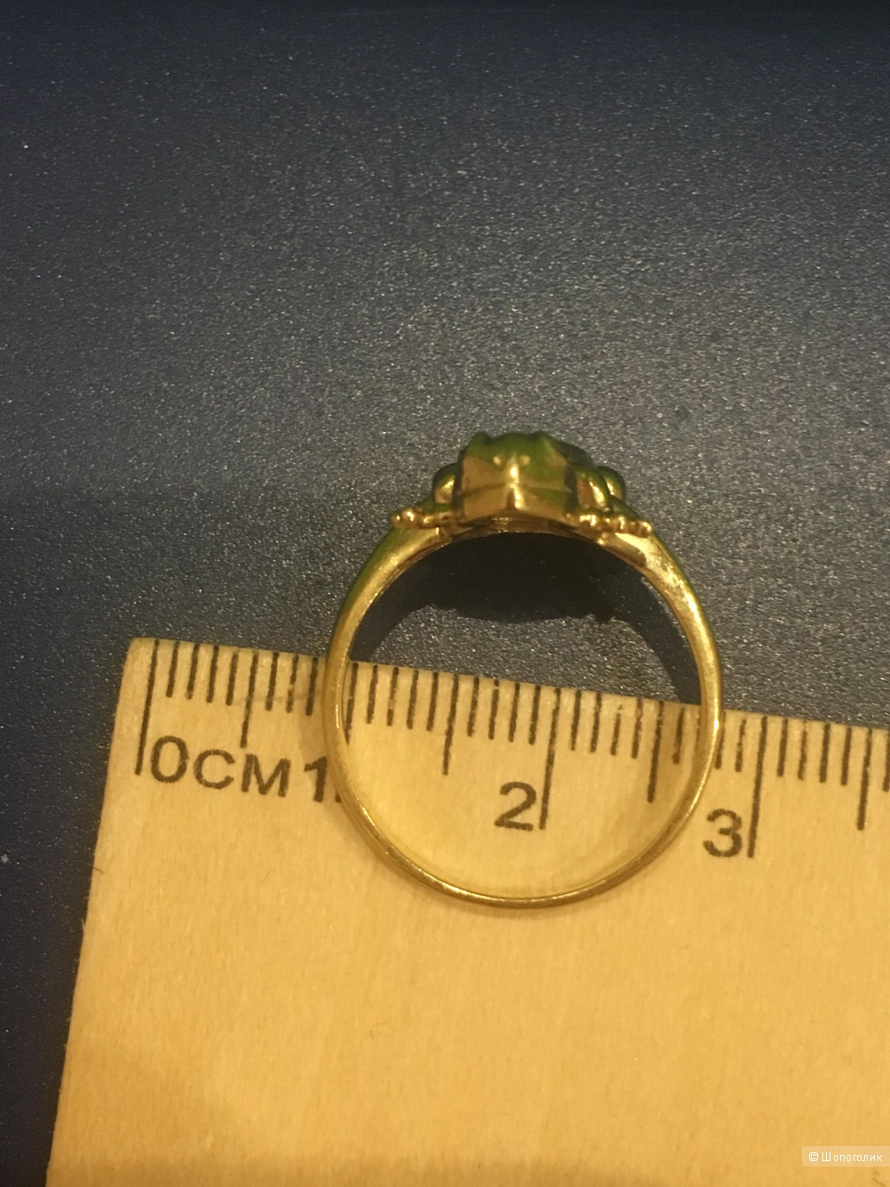 Золотое кольцо 17 размер