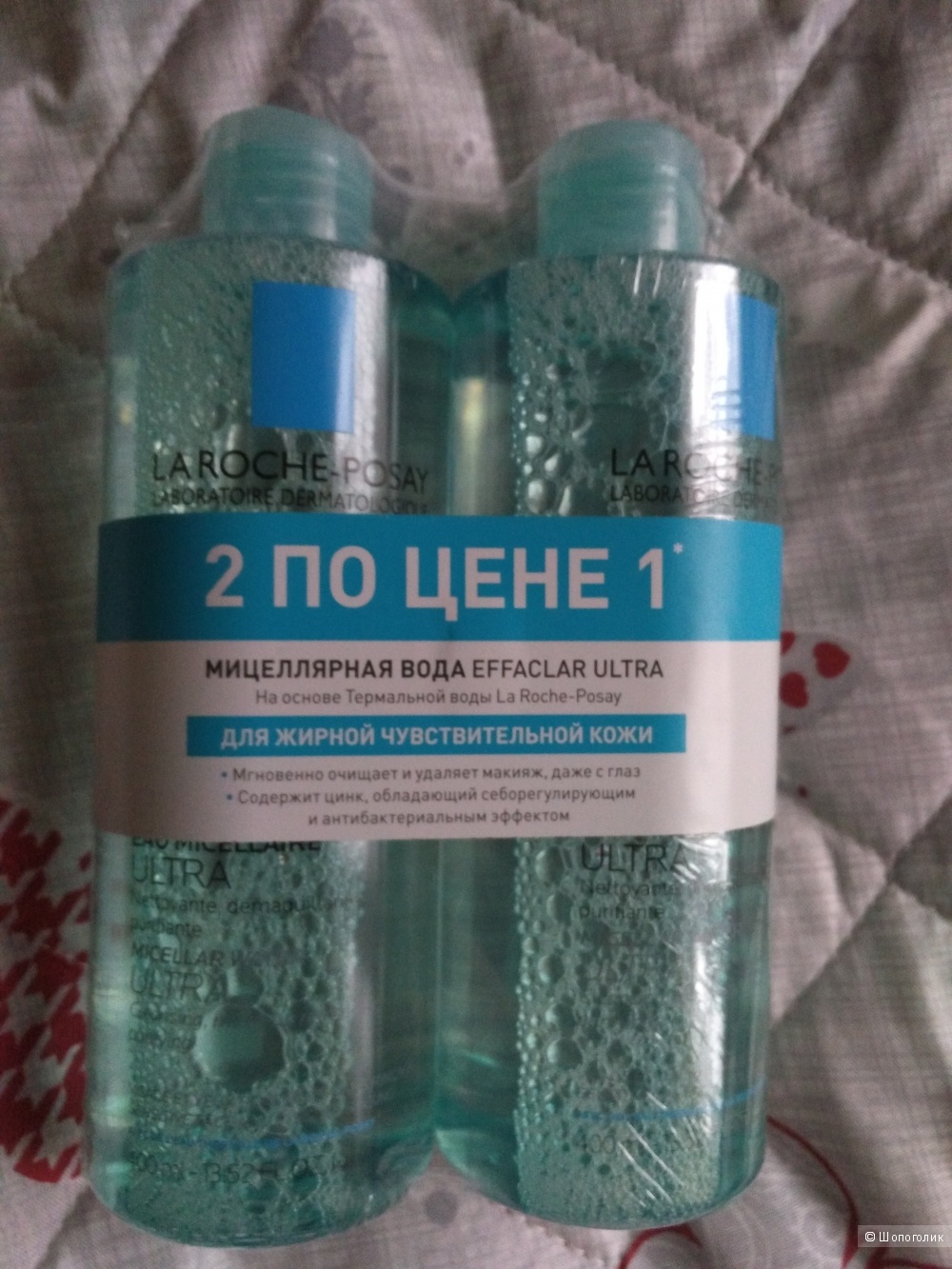 La Roche-Posay Очищающий мицеллярный р-р на основе Термальной воды, 400 мл