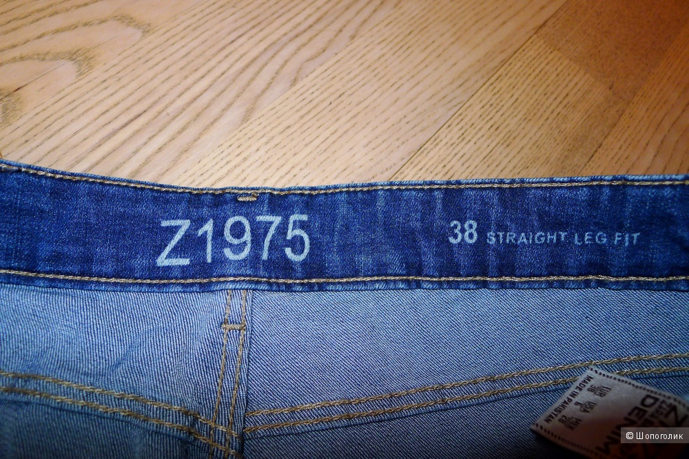 Джинсы Zara Basic z1975 straight leg fit размер 38