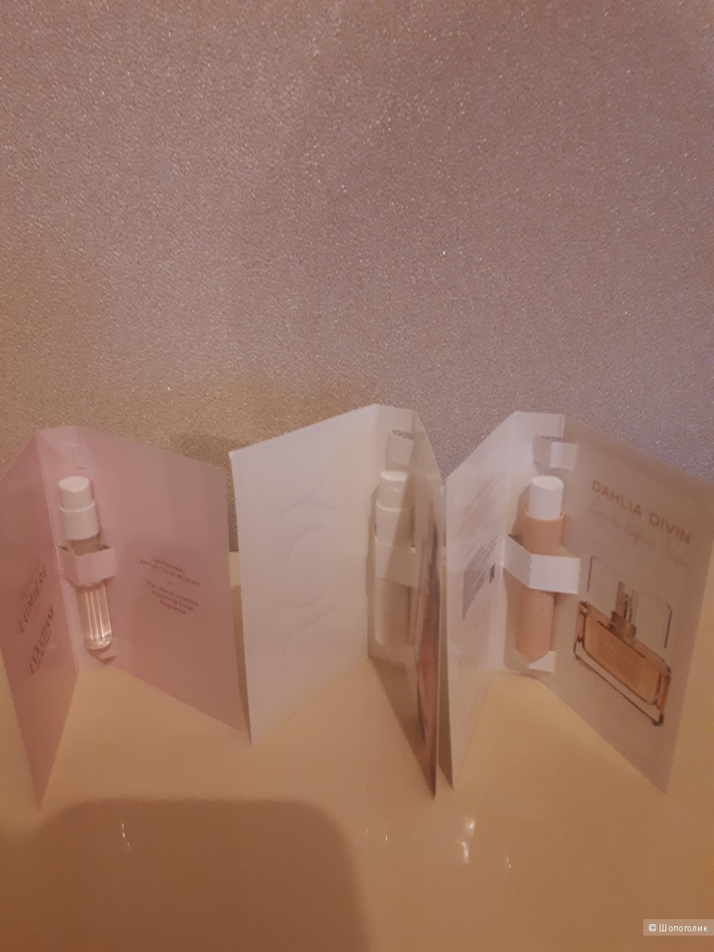 Пробники L'Occitane, Dior, Givenchy, 1 ml.
