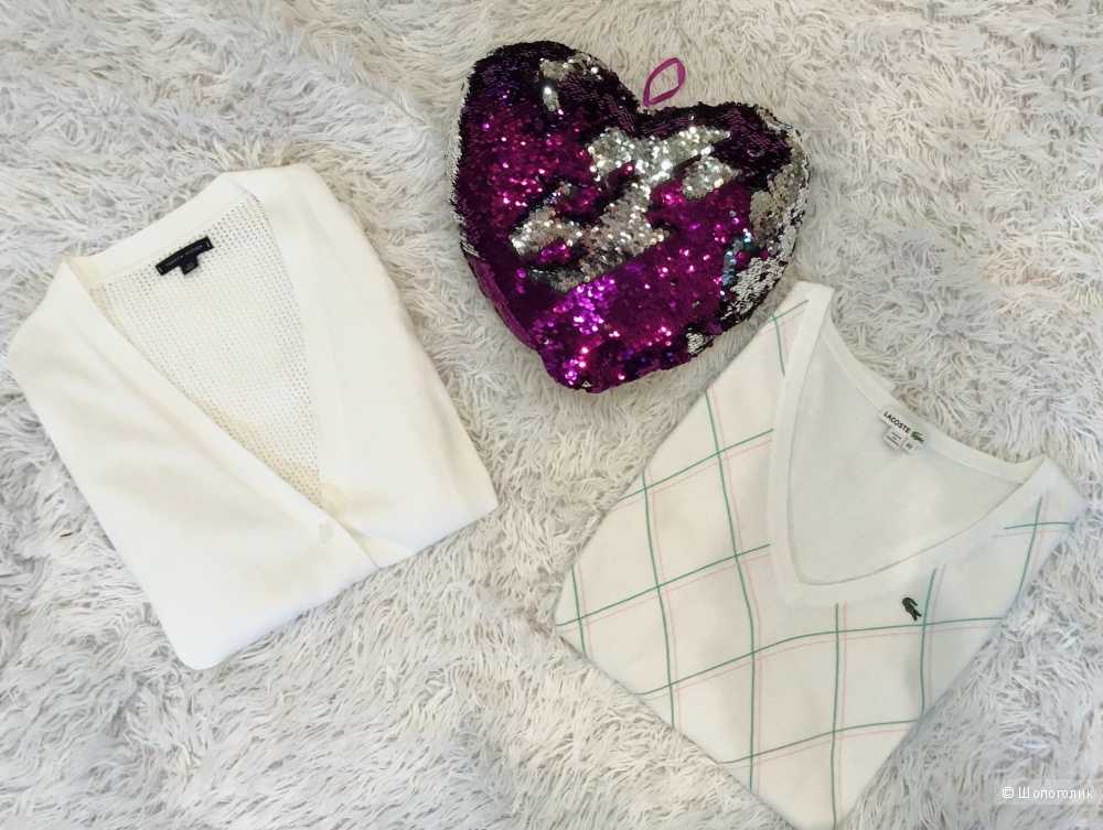 Сет: джемпер Lacoste, кофта Tommy Hilfiger 44