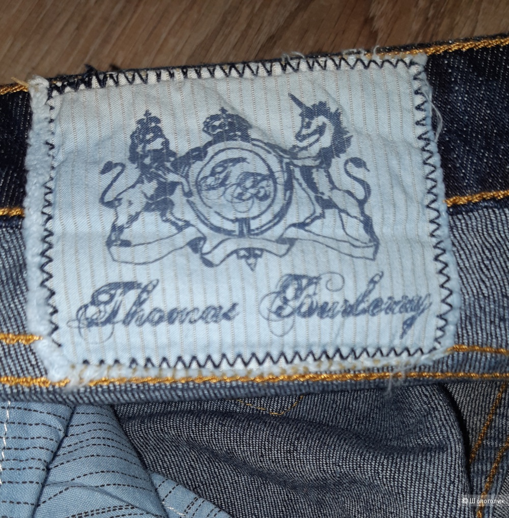 Джинсы thomas burberry, размер 26