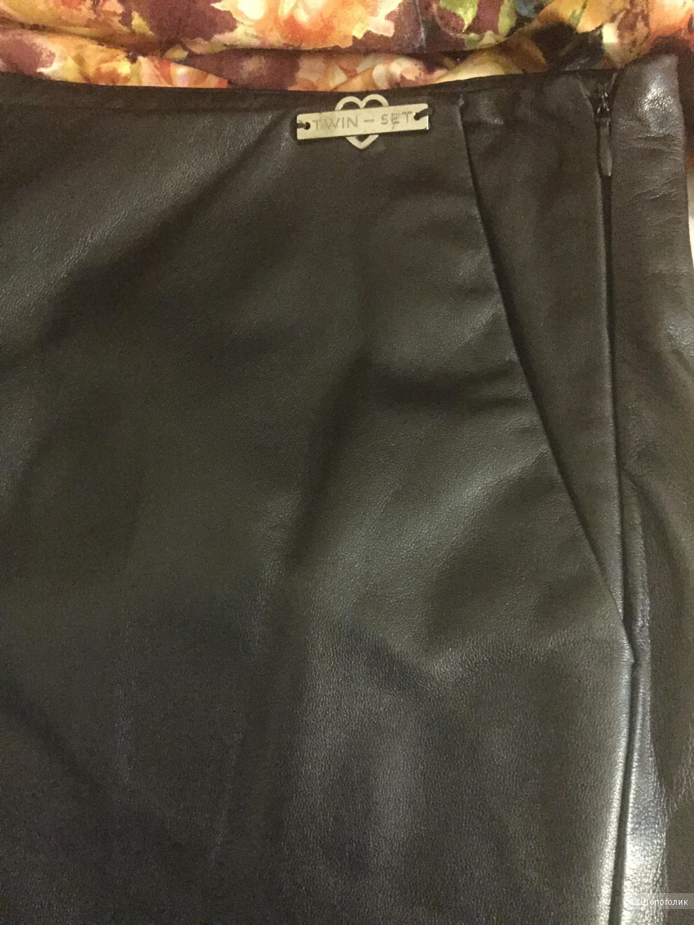 Кожаные шорты Twin-set Simona Barbieri L