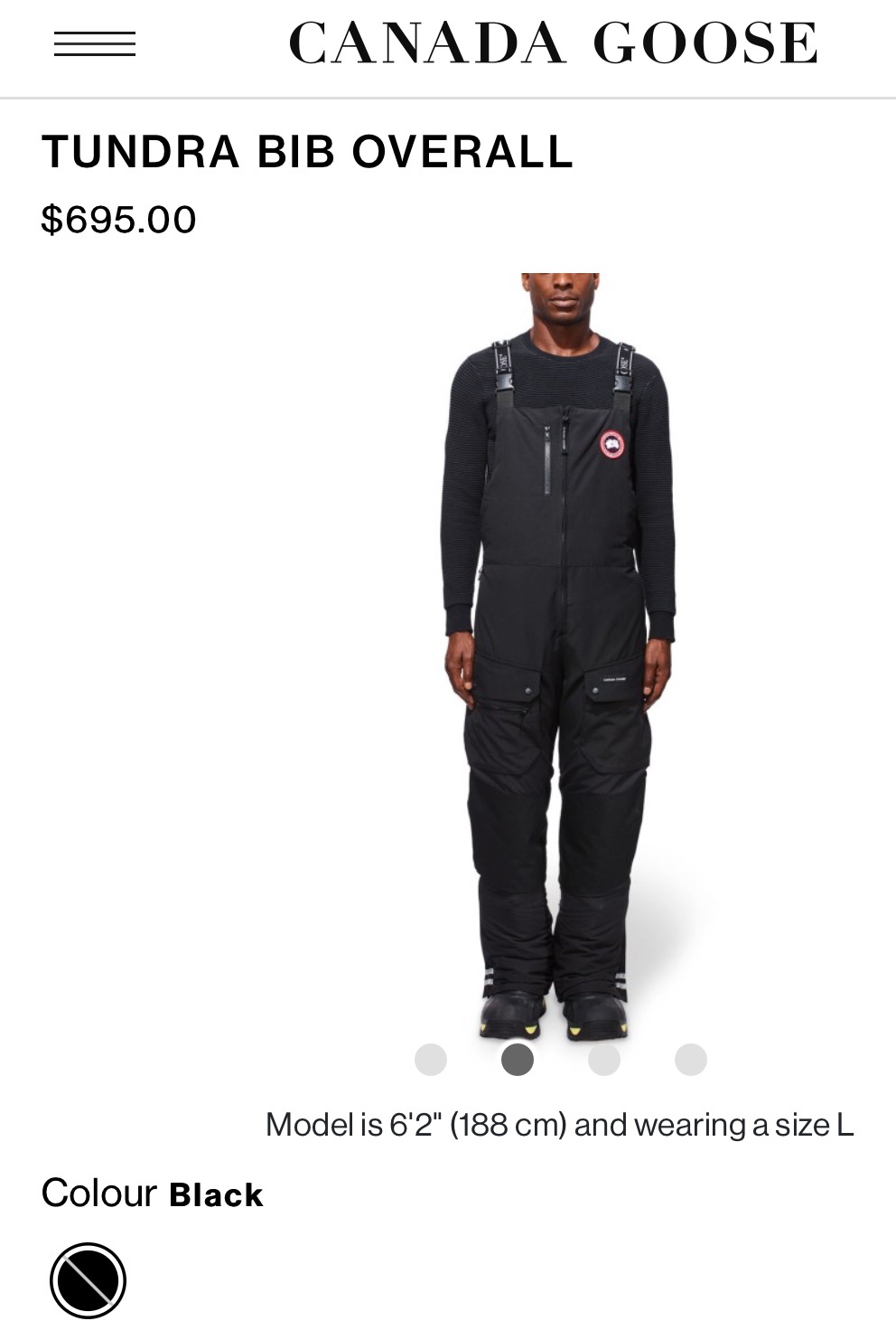 Canada Goose комбинезон унисекс размер мужской XS женский S-M