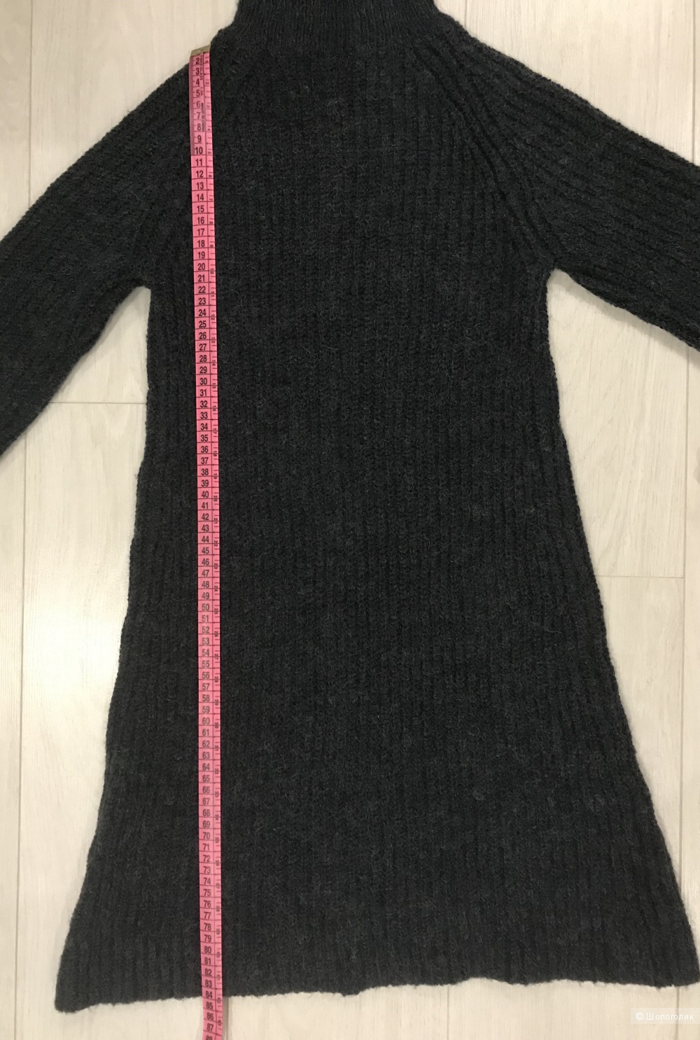 Мохеровое платье Asos XS