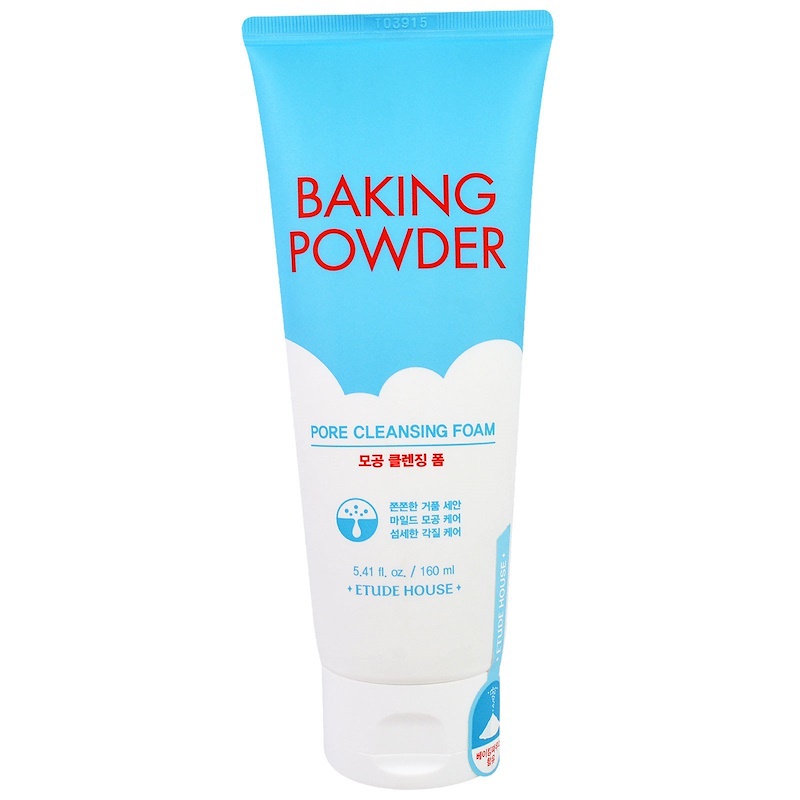 Пенка для умывания с содой Etude House Baking Powder Pore Cleansing Foam 170 ml