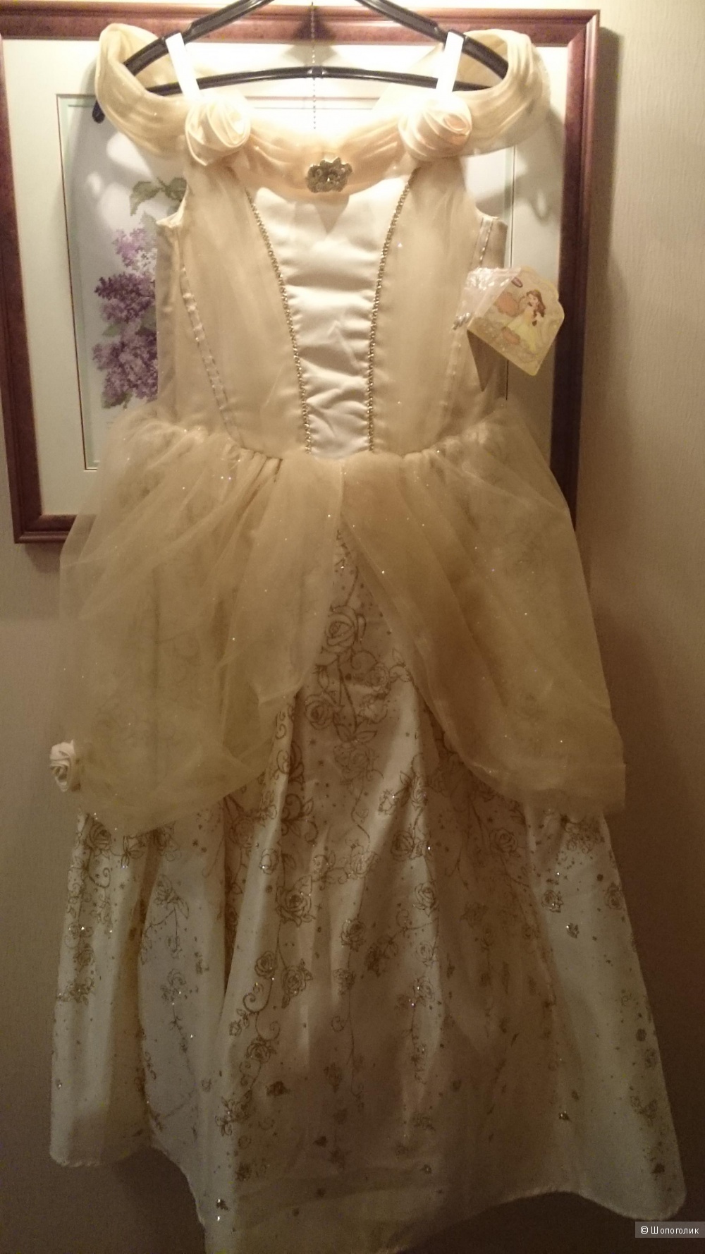 Платье Belle Disney, 9-10 лет, 140 см.