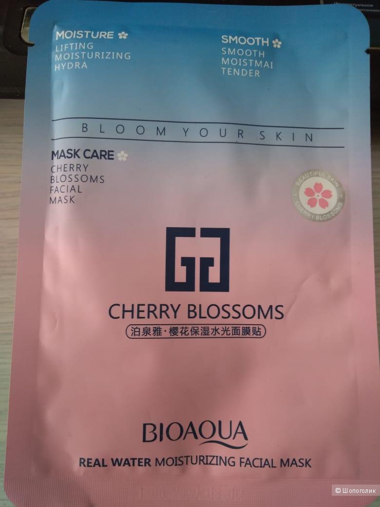 BioAqua Mask Care Cherry Blossoms Facial Maskа тканевая маска с экстрактом Вишни