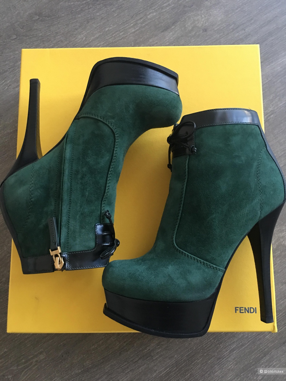Ботильоны Fendi, разм. 39