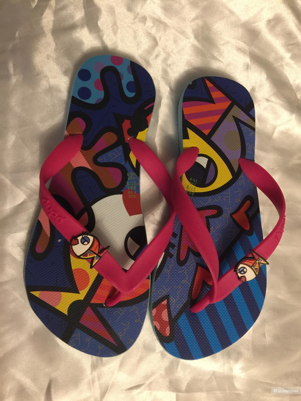 Вьетнамки Romero Britto размер 37-37.5