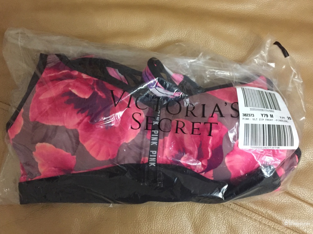 Спортивный бра с пуш-ап Victoria's Secret Pink р. М