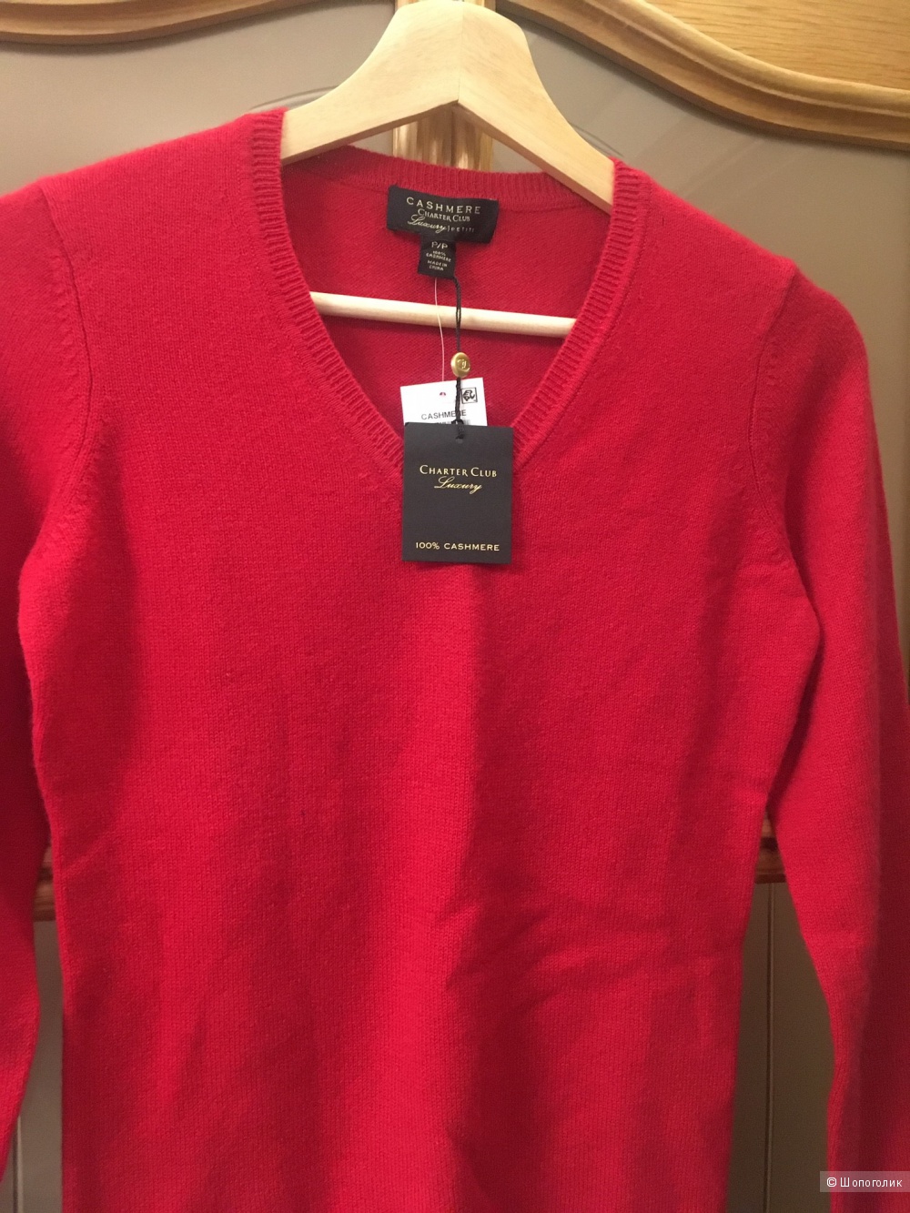 Кашемировый свитер Charter Club размер XS