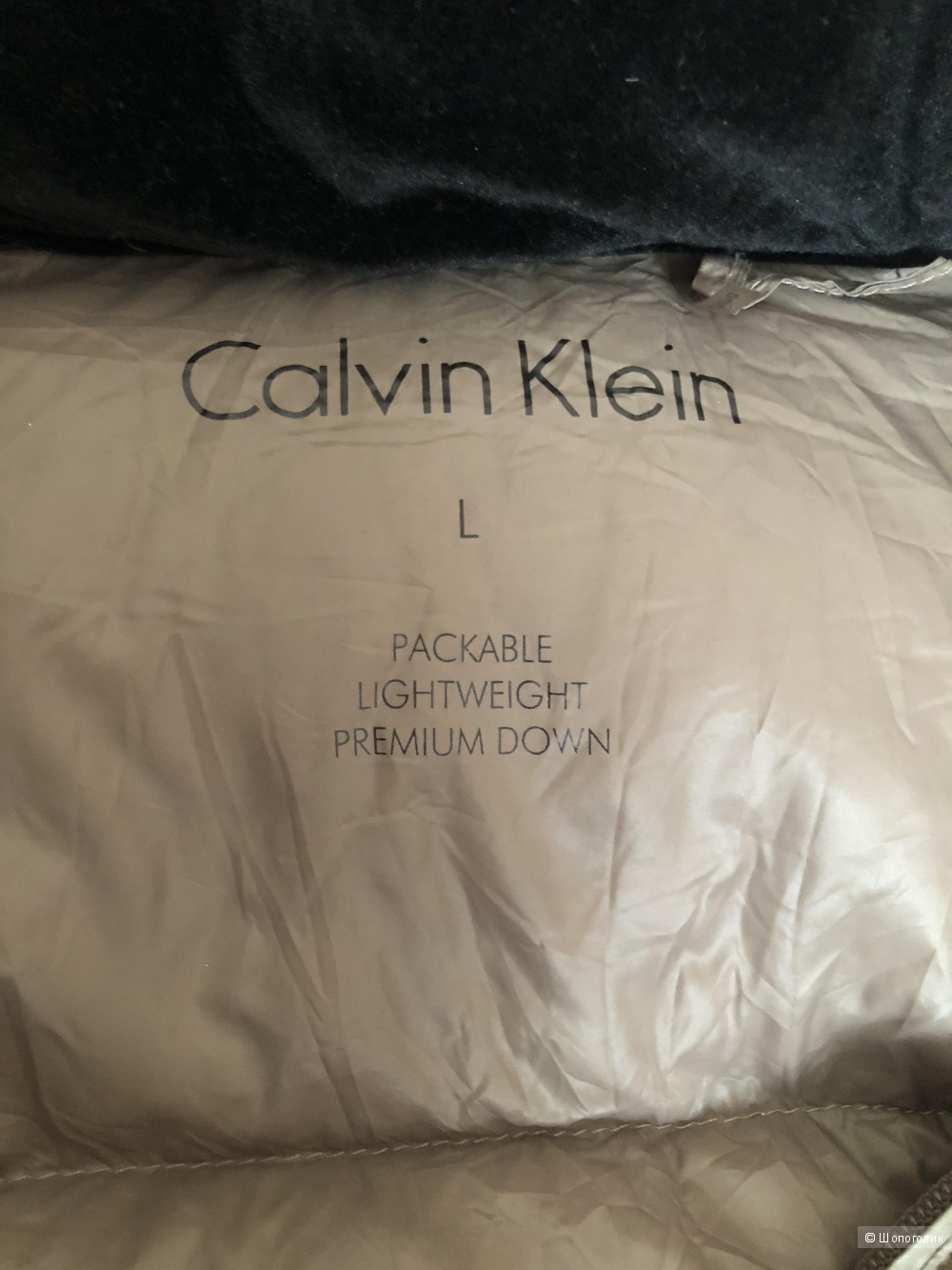 Пуховик Calvin Klein, размер L.