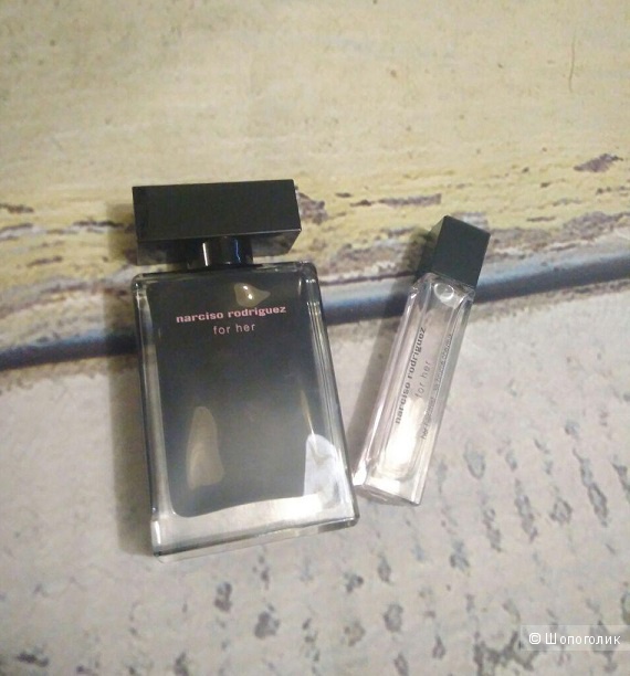 Набор Narciso Rodriguez For Her EDT 45 мл из 50мл, и Hair Mist Spray 8мл из 10 мл.