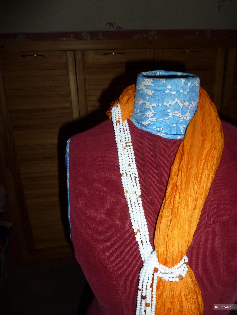 Колье с шарфом RAJOLA общая длина 130 см