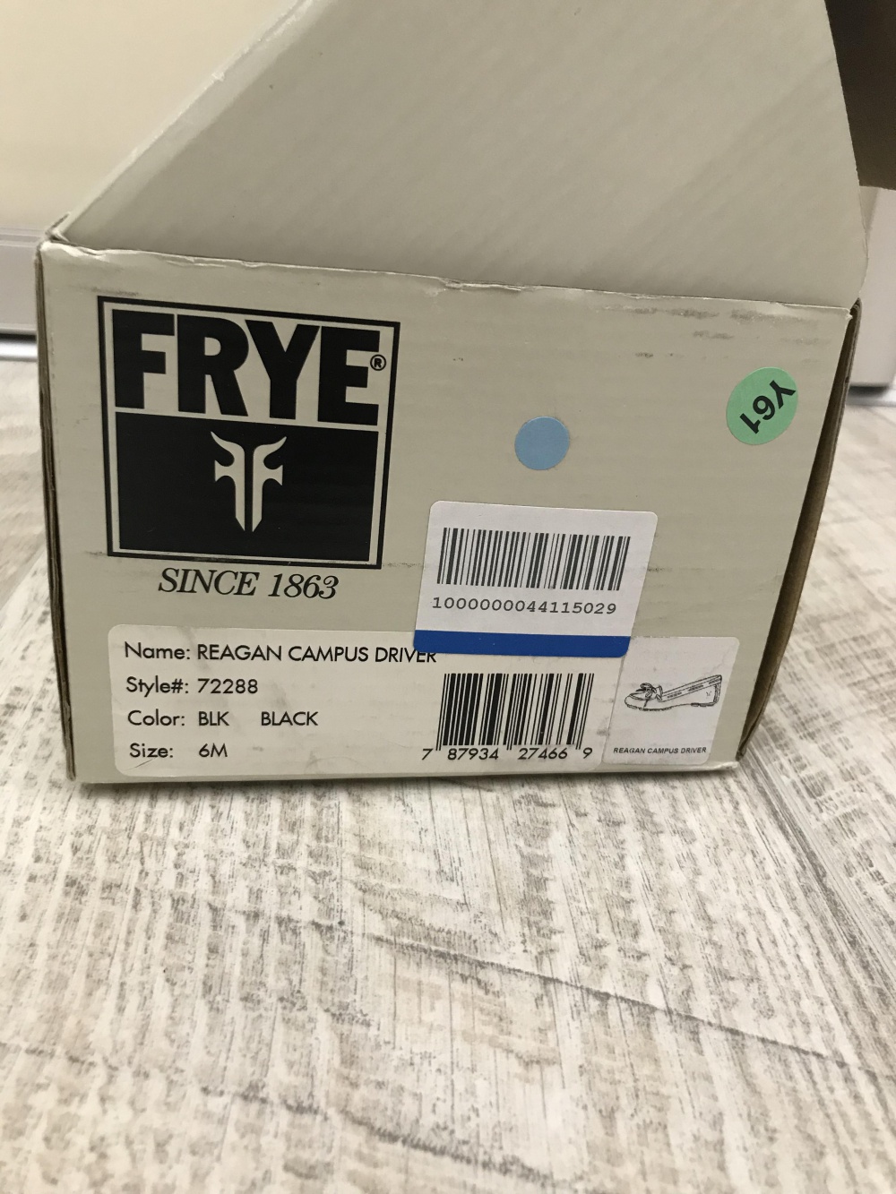 Мокасины Frye 6 US