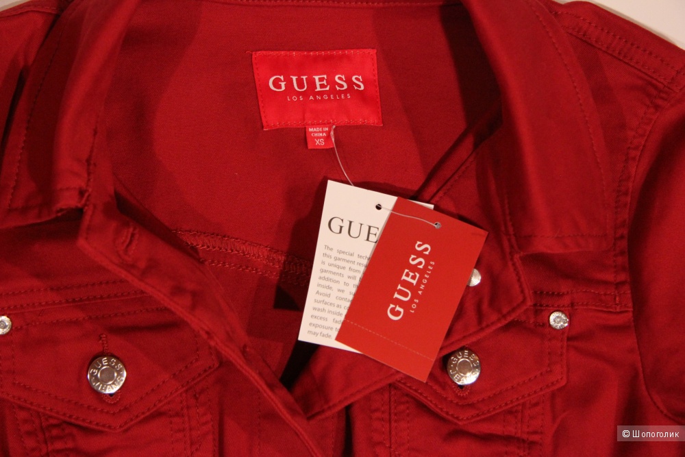Джинсовая куртка GUESS размер 40-42(XS)