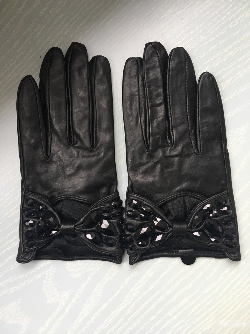 Кожаные перчатки Asos