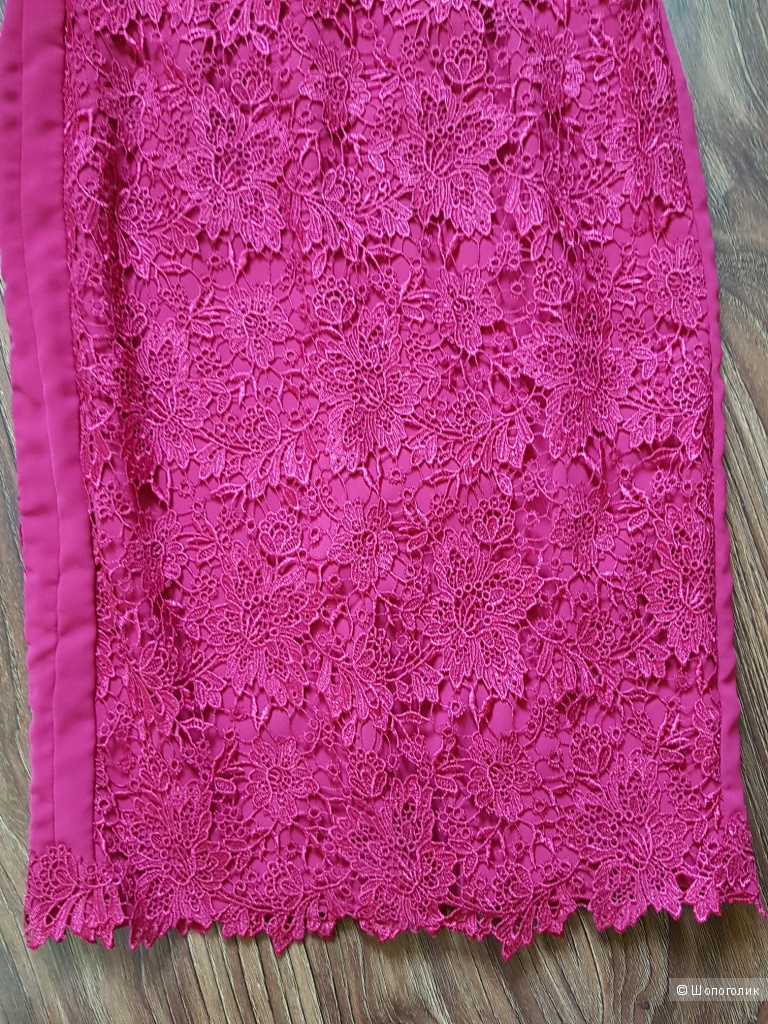 Кружевное платье Monique Lhuillier . р.44-46