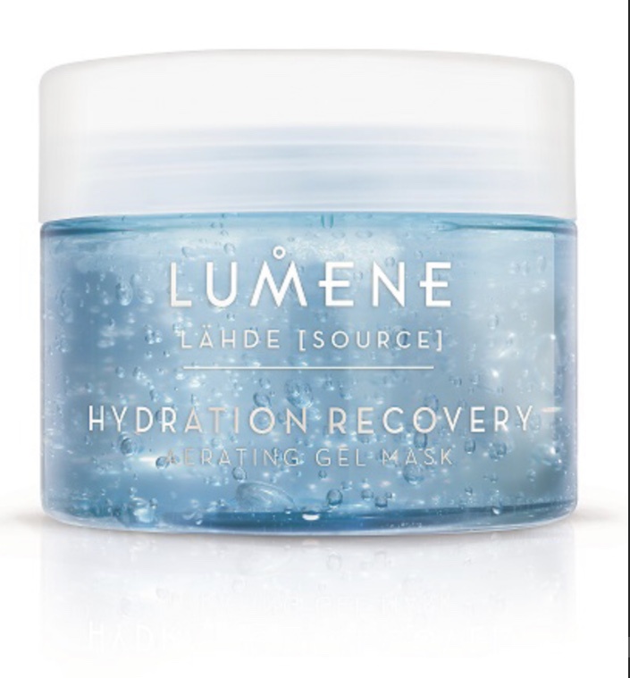 Гель - Маска для лица Hydration recovery aerating mask Lumene 150ml