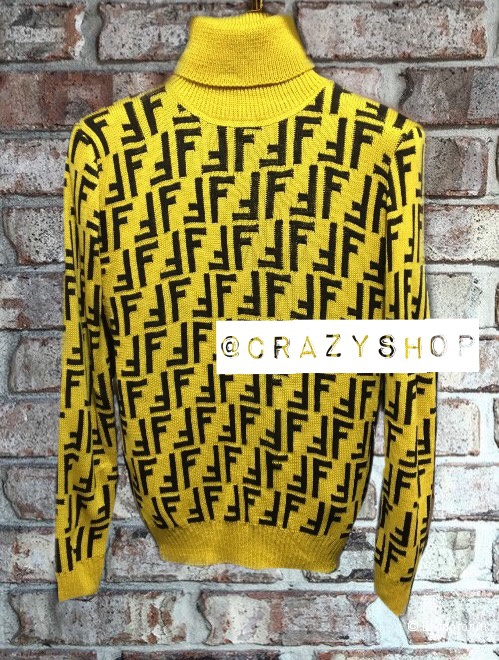 Свитер -водолазка FENDI, one size