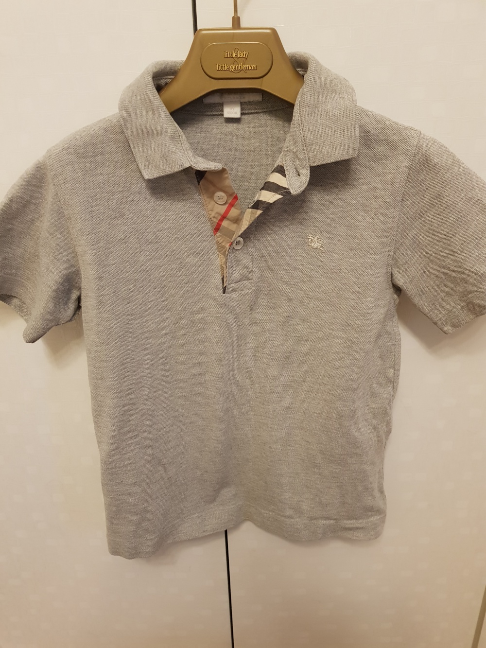 Поло Burberry. 8 лет 128 см