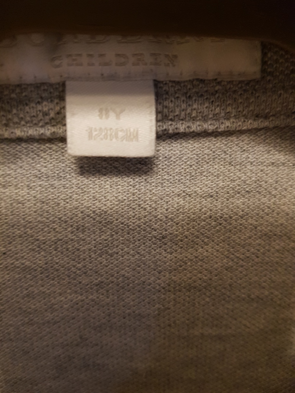 Поло Burberry. 8 лет 128 см