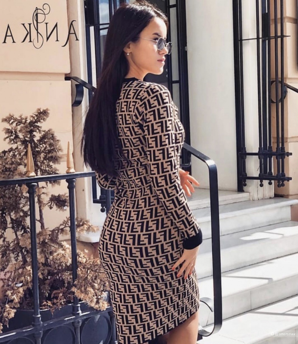Платье трикотажное FENDI, 42-46