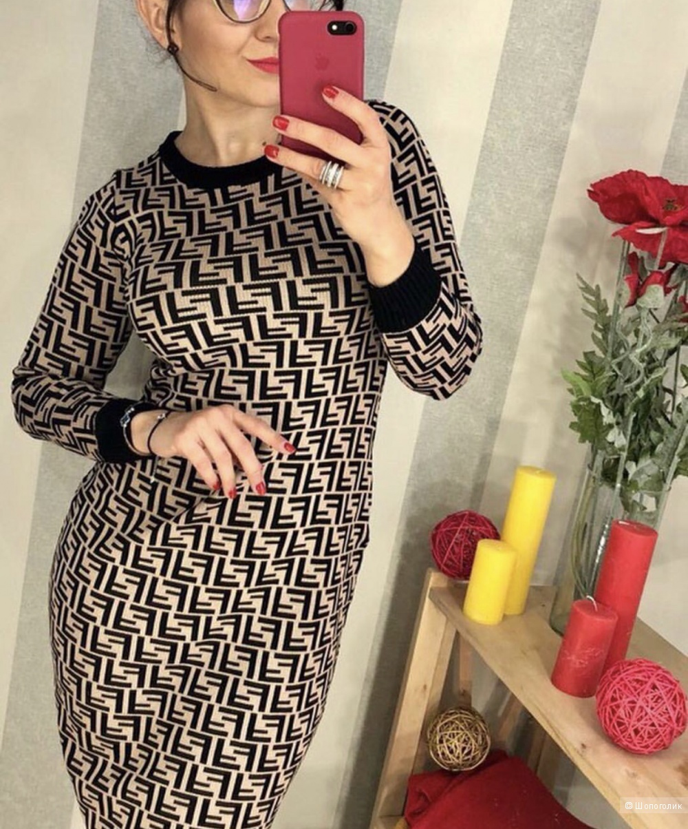 Платье трикотажное FENDI, 42-46