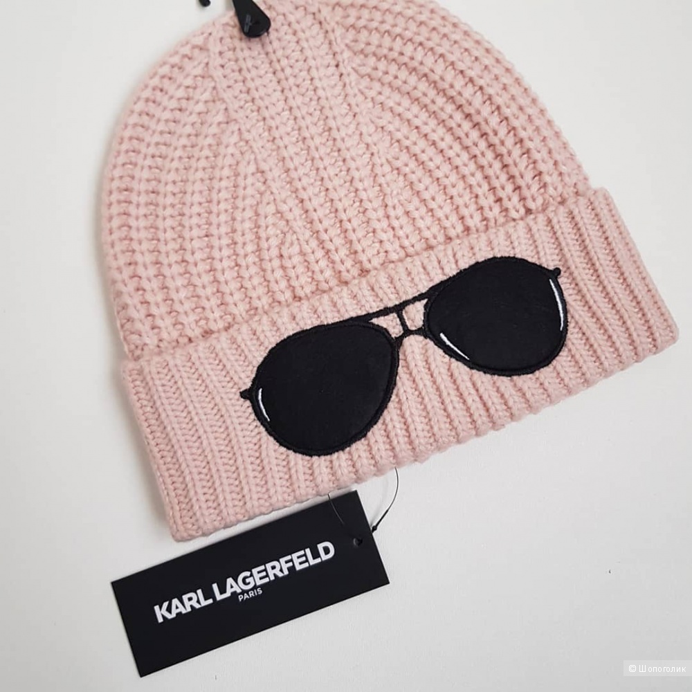 Женская шапка Karl Lagerfeld. Единый размер