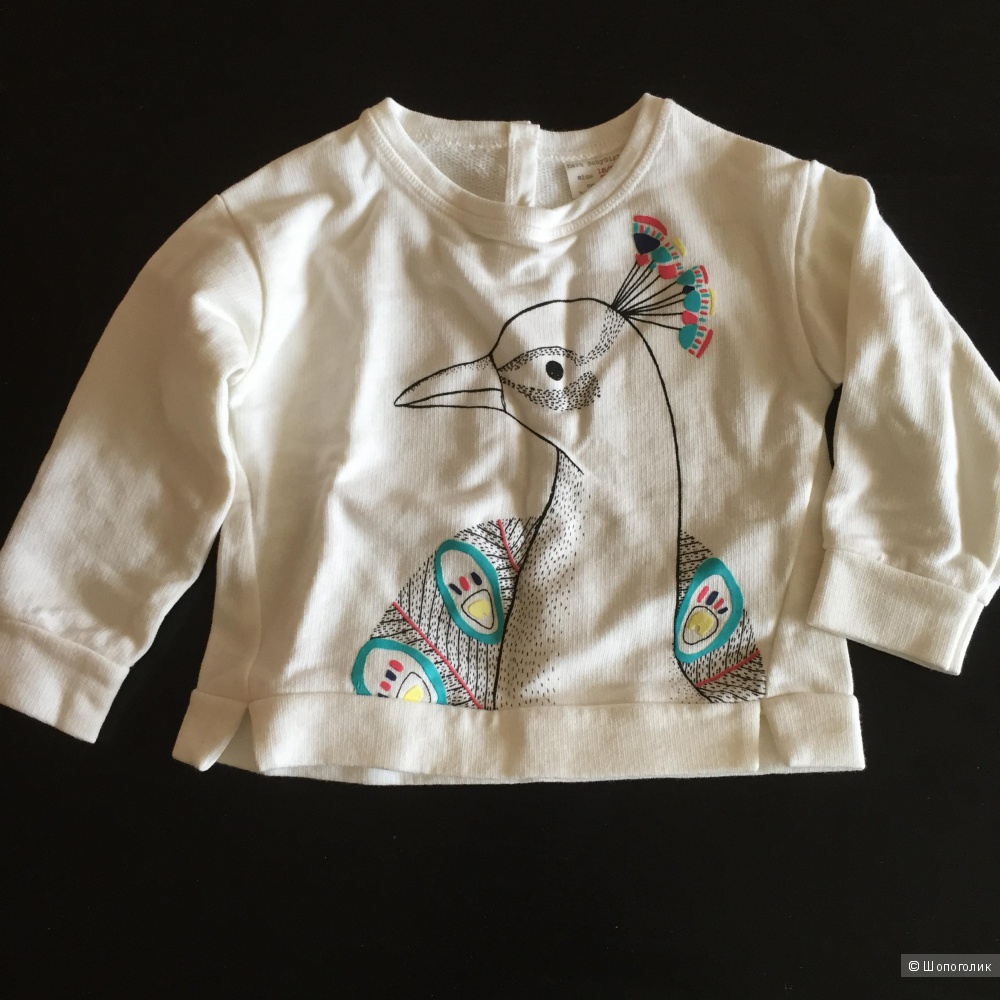 Толстовка Zara baby girl 18/24 92 см