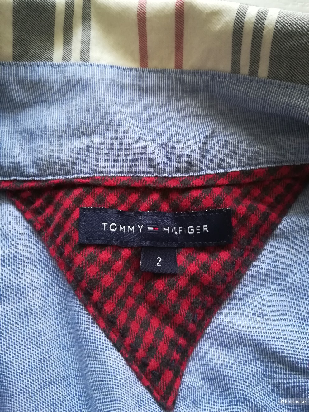 Рубашка tommy hilfiger, размер хs/s