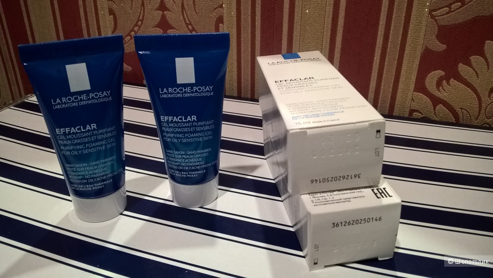 Гель для умывания La Roche-Posay Effaclar Gel 15 мл * 2 шт