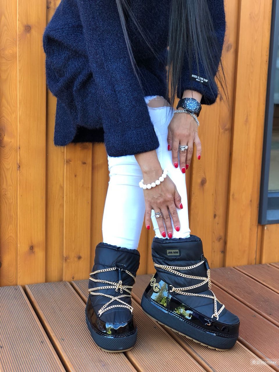 Луноходы Moonboots JOG DOG, 36-40