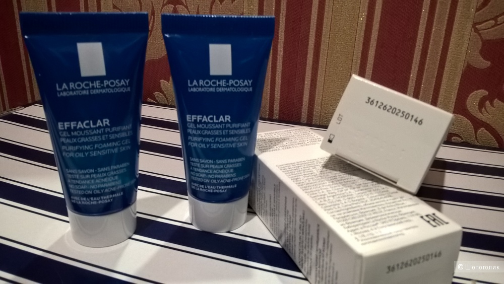 Гель для умывания La Roche-Posay Effaclar Gel 15 мл * 2 шт