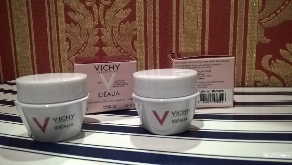 Крем для лица Vichy Idealia Smooth & Glow Energizing Cream 15 мл * 2 шт