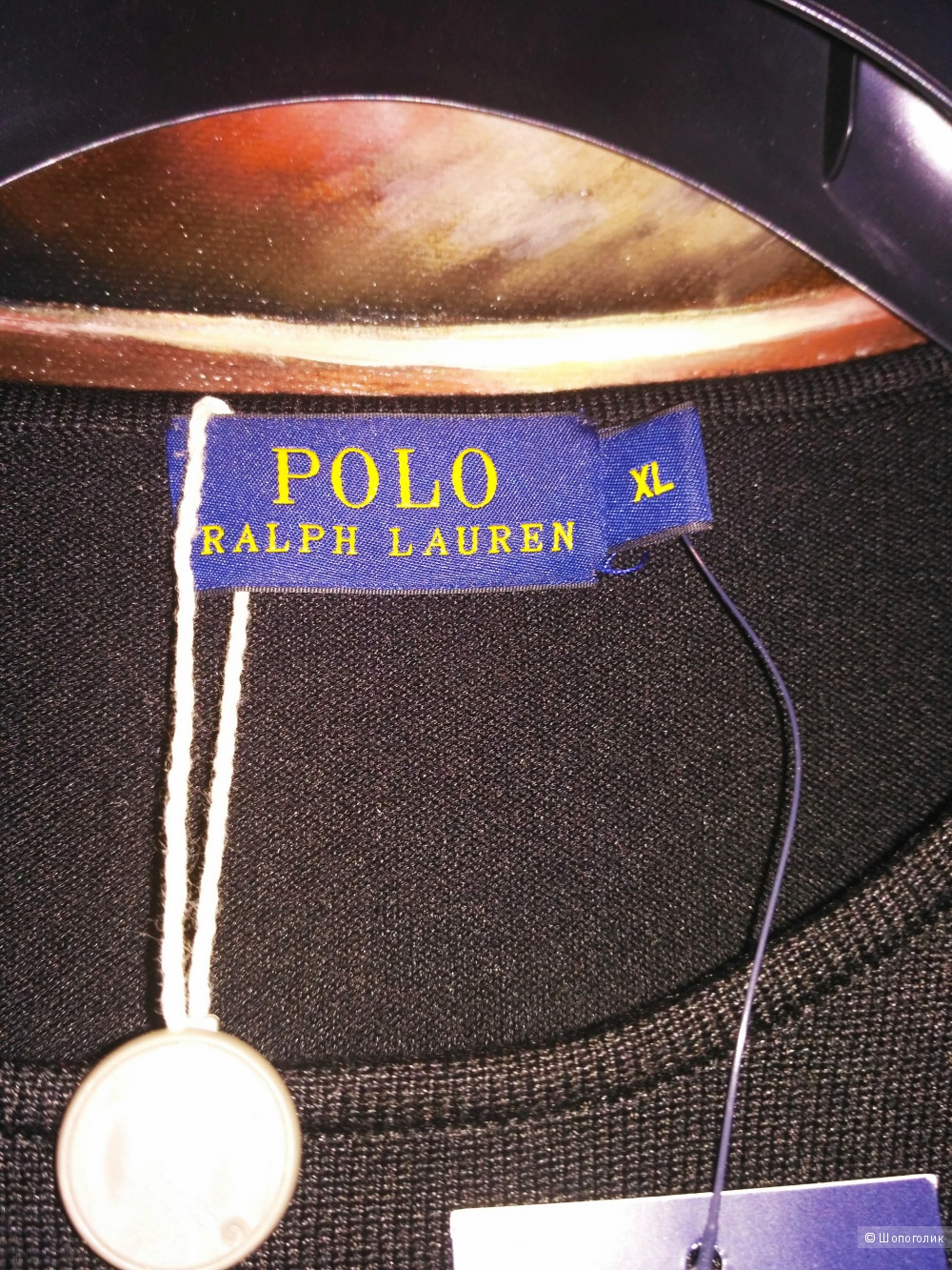 Топ с баской, Polo Rarf Lauren, XL