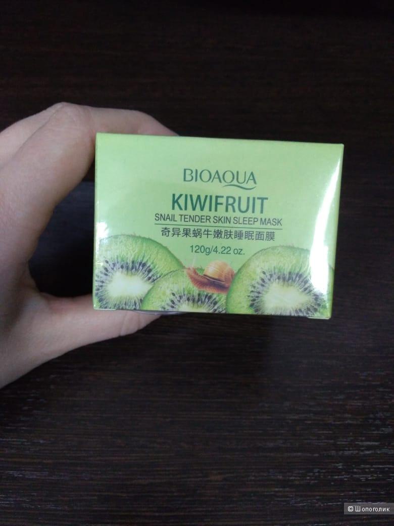 Маска ночная для лица с экстрактом киви и слизью улитки BIOAQUA