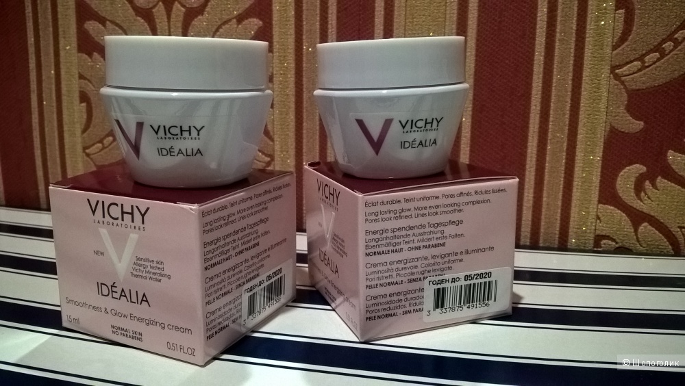 Крем для лица Vichy Idealia Smooth & Glow Energizing Cream 15 мл * 2 шт