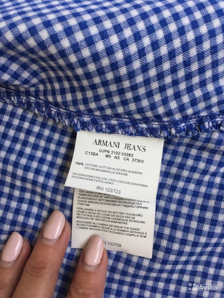 Рубашка ARMANI JEANS, размер 6