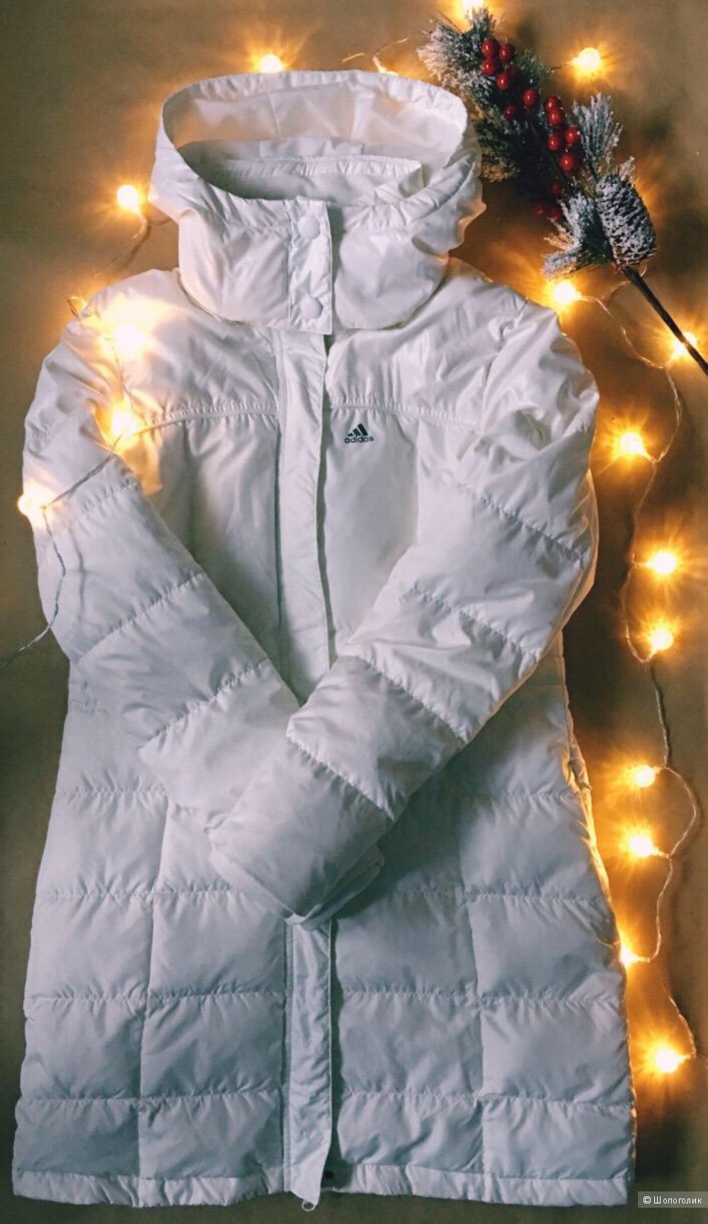 Пуховик Adidas. Размер S.