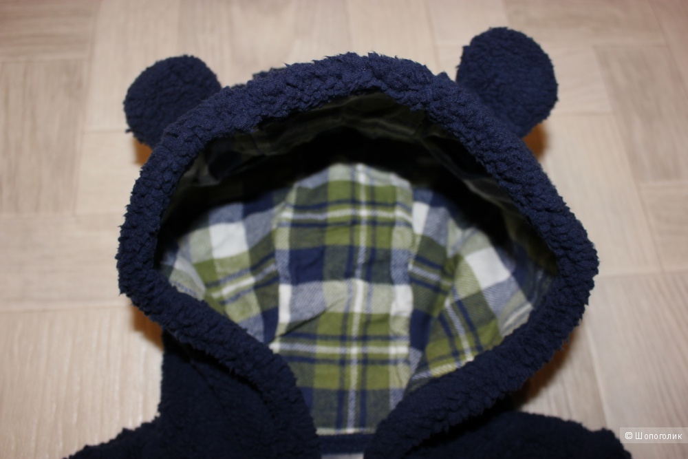 Комбинезон Carters из шерпы, размер 12м (72-76 см)