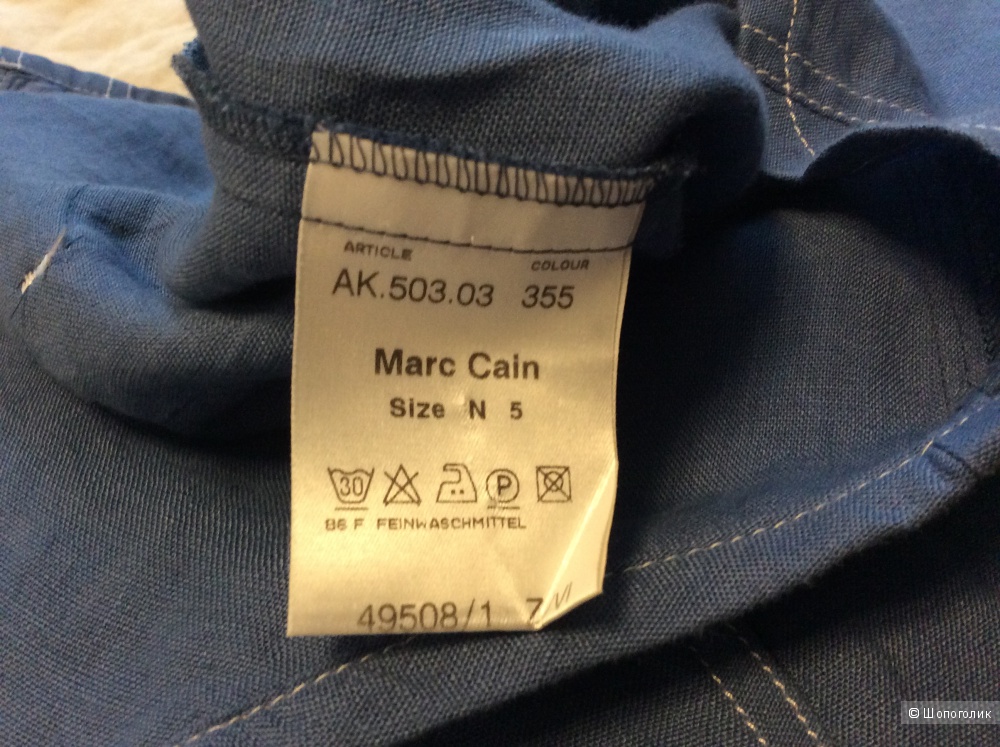 Льняная рубашка MARCCAIN р. N5 , на 46-50